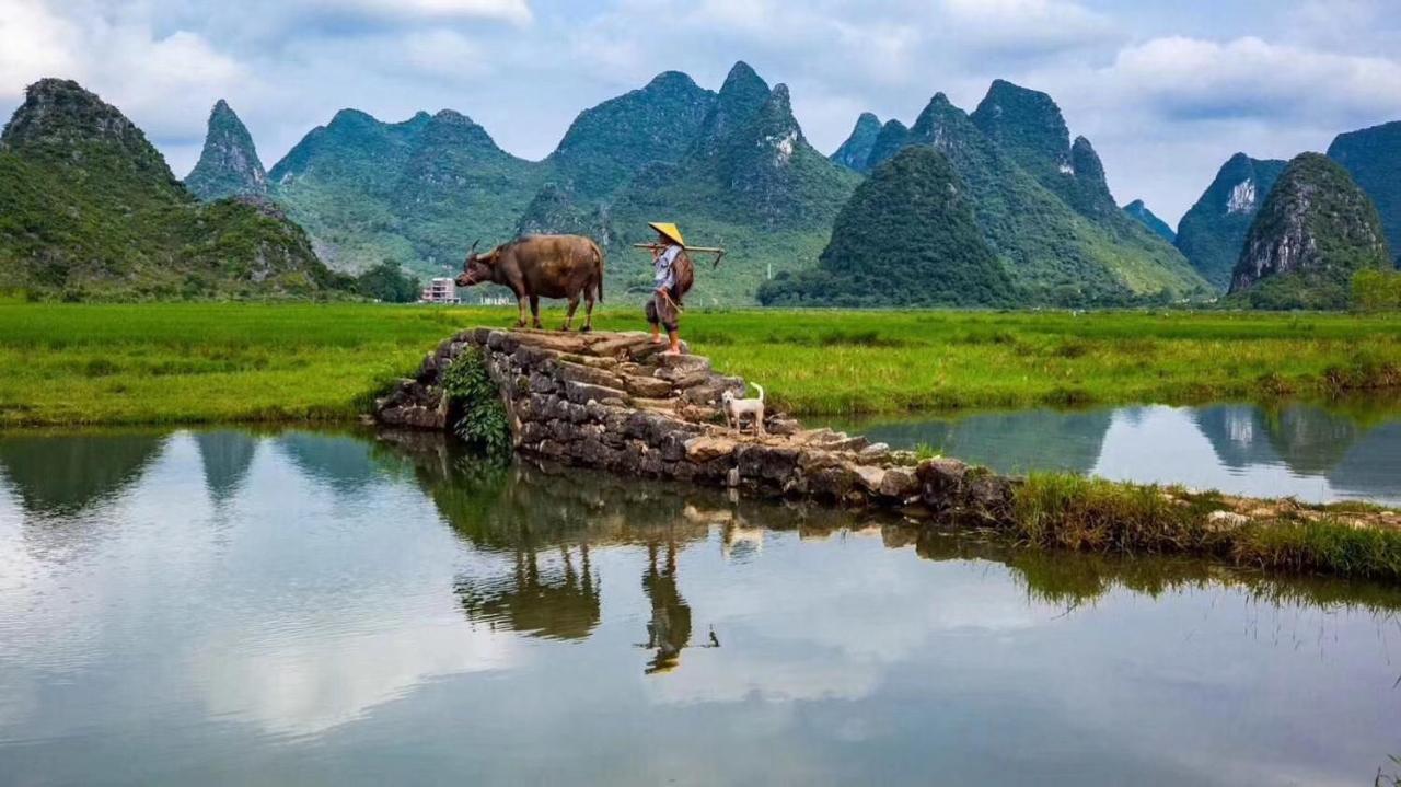 Monkey Jane'S Guesthouse Yangshuo Exteriör bild